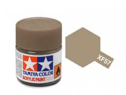 PEINTURE TAMIYA GRIS CHAMOIS XF57